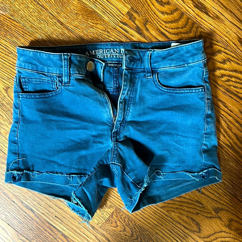 American Eagle super stretch high rise shortie